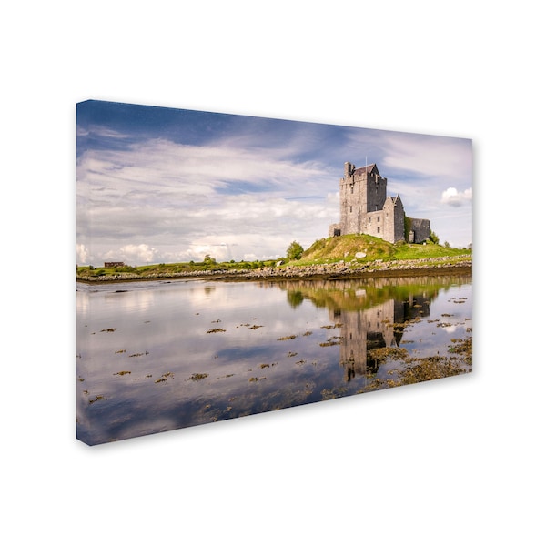 Pierre Leclerc 'Dunguaire Castle Ireland' Canvas Art,12x19